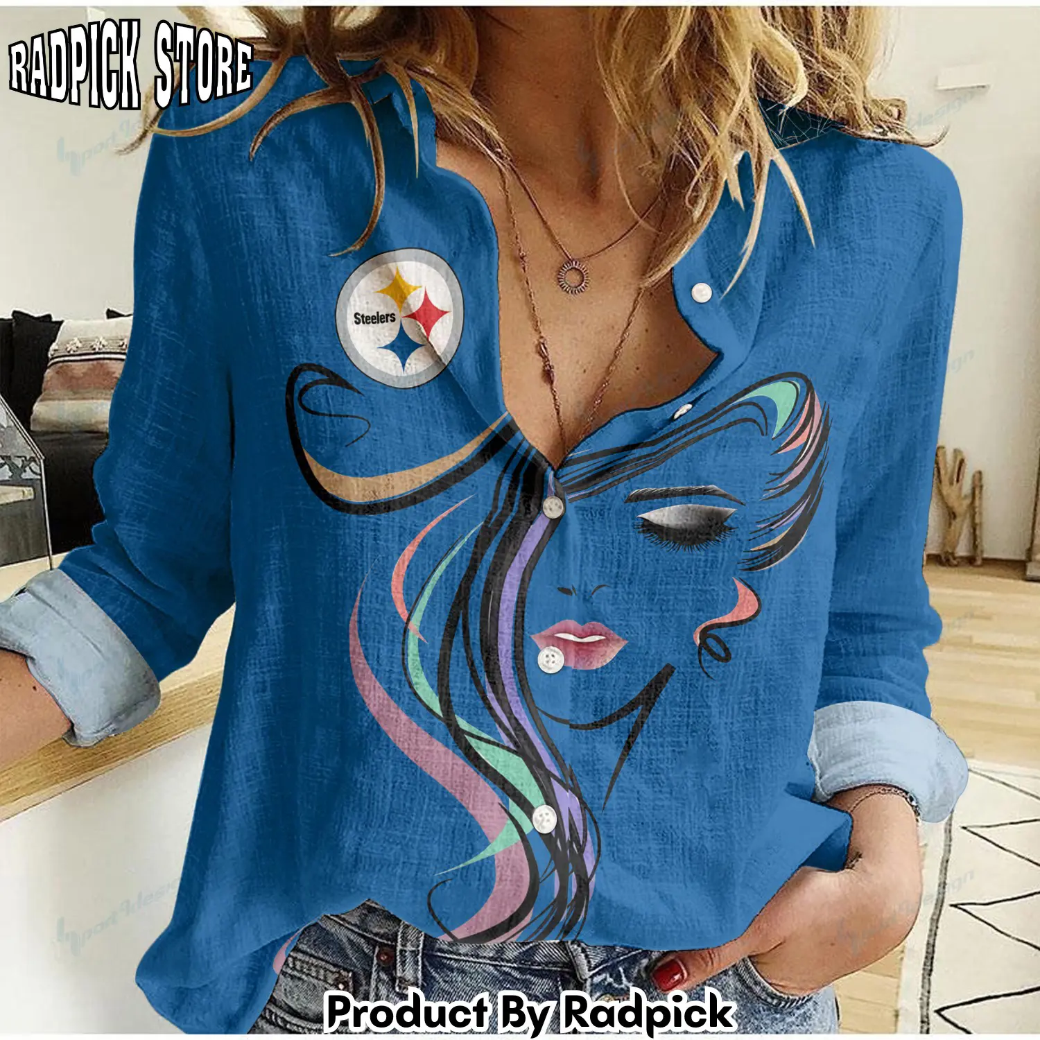Radpick pittsburgh steelers woman shirt rp662433